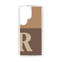 Slim Protection Case［ Original - initial two tone - R brown ］