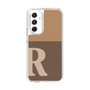 Slim Protection Case［ Original - initial two tone - R brown ］