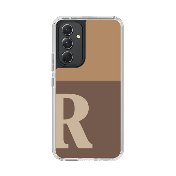 Slim Protection Case［ Original - initial two tone - R brown ］