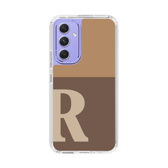 Slim Protection Case［ Original - initial two tone - R brown ］