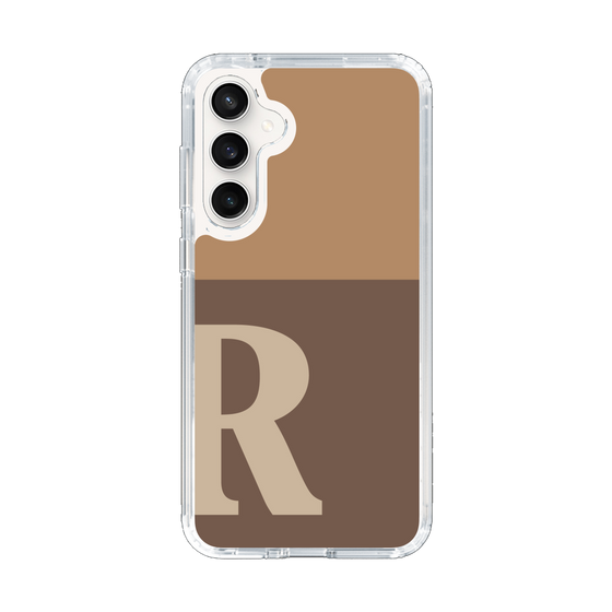 Slim Protection Case［ Original - initial two tone - R brown ］