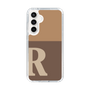 Slim Protection Case［ Original - initial two tone - R brown ］