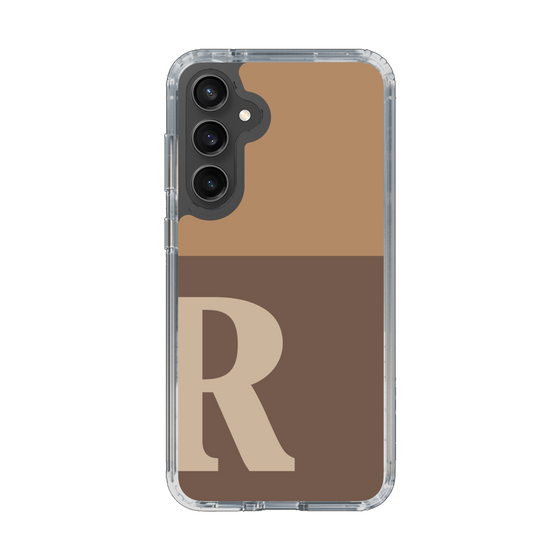Slim Protection Case［ Original - initial two tone - R brown ］