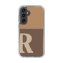 Slim Protection Case［ Original - initial two tone - R brown ］