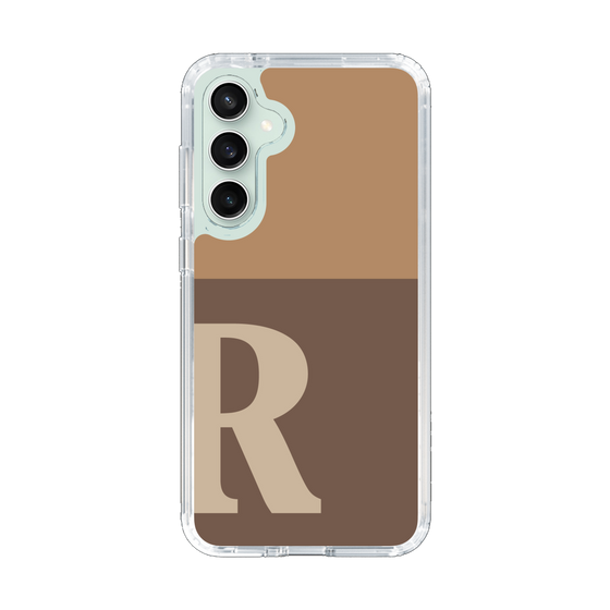 Slim Protection Case［ Original - initial two tone - R brown ］