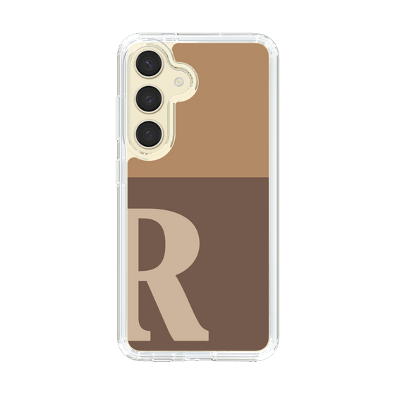 Slim Protection Case［ Original - initial two tone - R brown ］