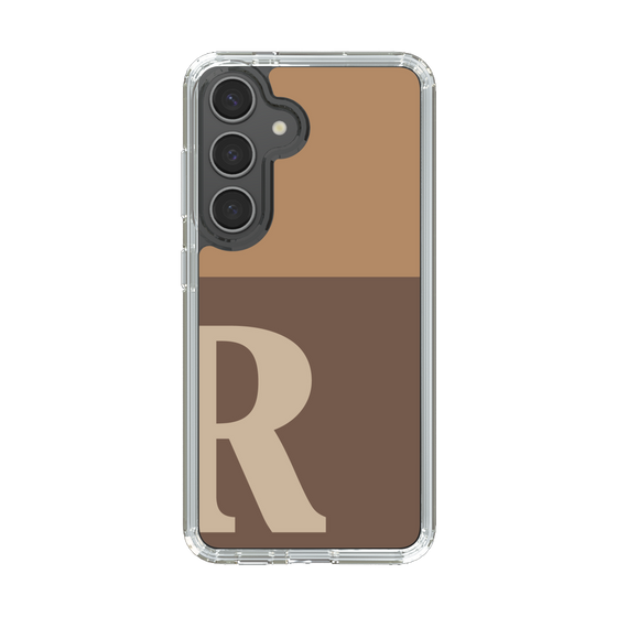 Slim Protection Case［ Original - initial two tone - R brown ］