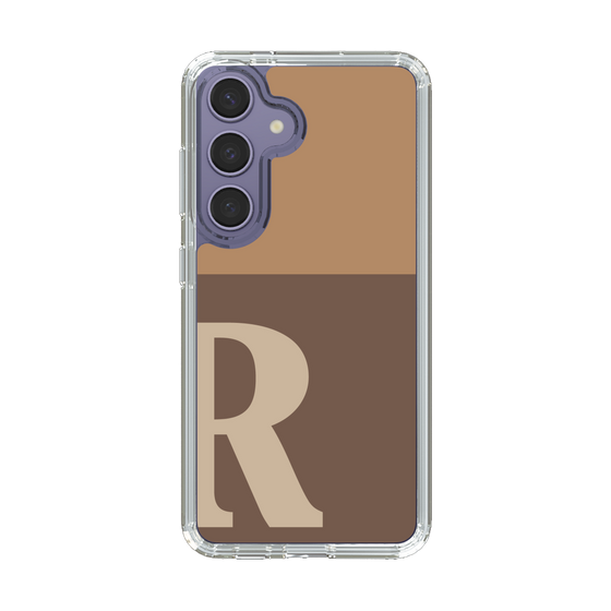 Slim Protection Case［ Original - initial two tone - R brown ］