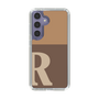 Slim Protection Case［ Original - initial two tone - R brown ］