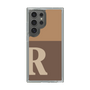 Slim Protection Case［ Original - initial two tone - R brown ］