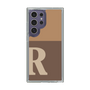 Slim Protection Case［ Original - initial two tone - R brown ］
