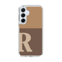 Slim Protection Case［ オリジナル - initial two tone - R brown ］
