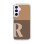 Slim Protection Case［ オリジナル - initial two tone - R brown ］