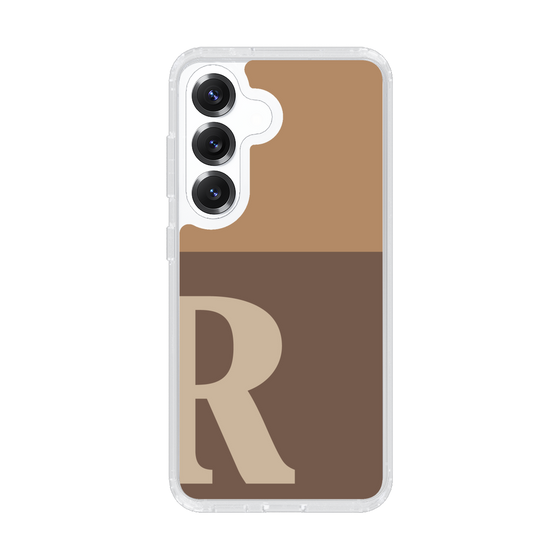 Slim Protection Case［ Original - initial two tone - R brown ］