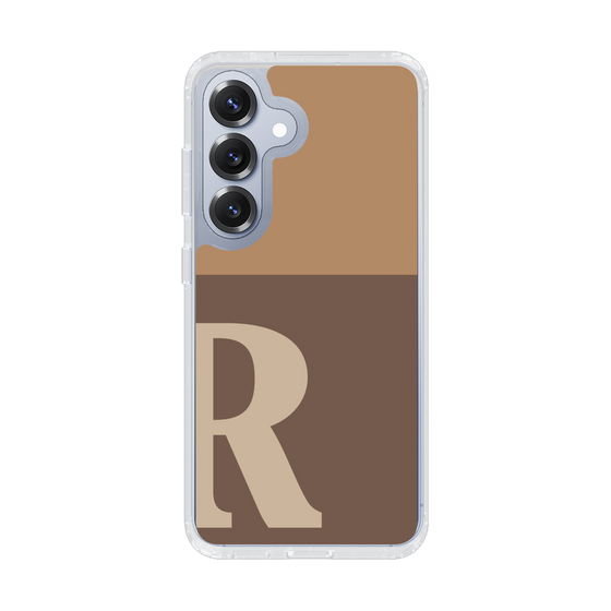 Slim Protection Case［ Original - initial two tone - R brown ］