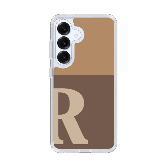 Slim Protection Case［ Original - initial two tone - R brown ］