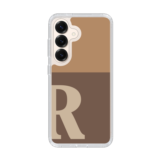 Slim Protection Case［ Original - initial two tone - R brown ］