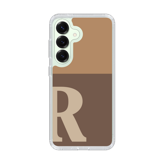 Slim Protection Case［ Original - initial two tone - R brown ］