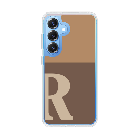 Slim Protection Case［ Original - initial two tone - R brown ］