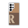 Slim Protection Case［ Original - initial two tone - R brown ］