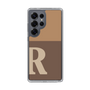 Slim Protection Case［ Original - initial two tone - R brown ］