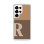 Slim Protection Case［ Original - initial two tone - R brown ］