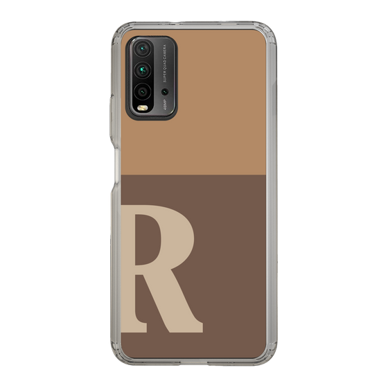 Slim Protection Case［ Original - initial two tone - R brown ］