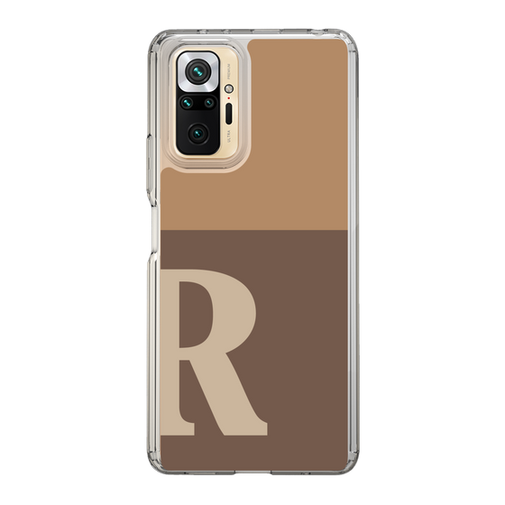 Slim Protection Case［ Original - initial two tone - R brown ］