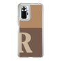 Slim Protection Case［ Original - initial two tone - R brown ］