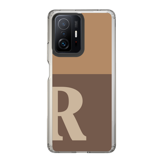 Slim Protection Case［ Original - initial two tone - R brown ］