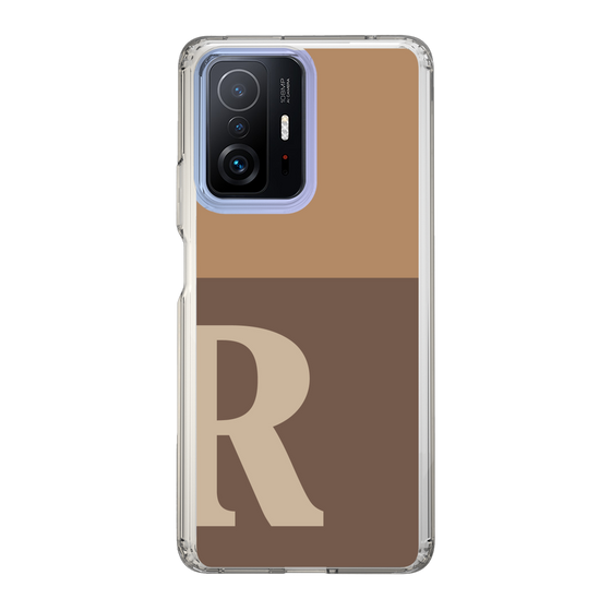 Slim Protection Case［ Original - initial two tone - R brown ］