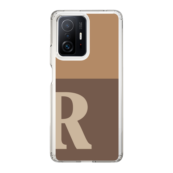 Slim Protection Case［ Original - initial two tone - R brown ］