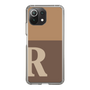 Slim Protection Case［ Original - initial two tone - R brown ］