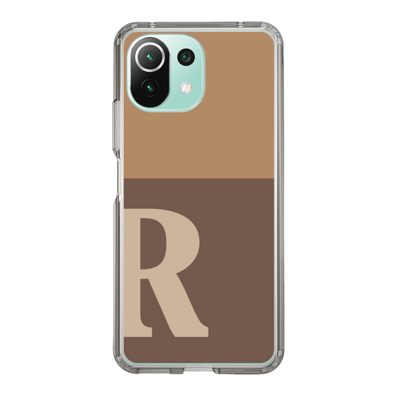 Slim Protection Case［ Original - initial two tone - R brown ］