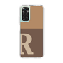 Slim Protection Case［ Original - initial two tone - R brown ］