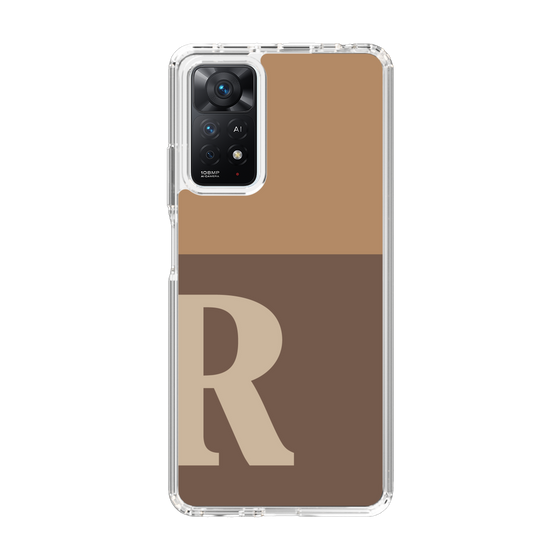 Slim Protection Case［ Original - initial two tone - R brown ］
