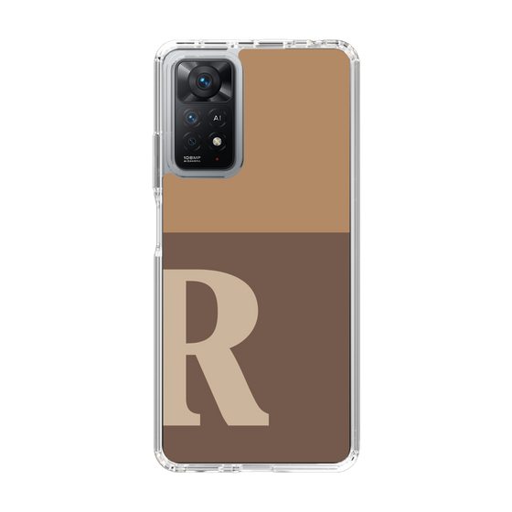 Slim Protection Case［ Original - initial two tone - R brown ］