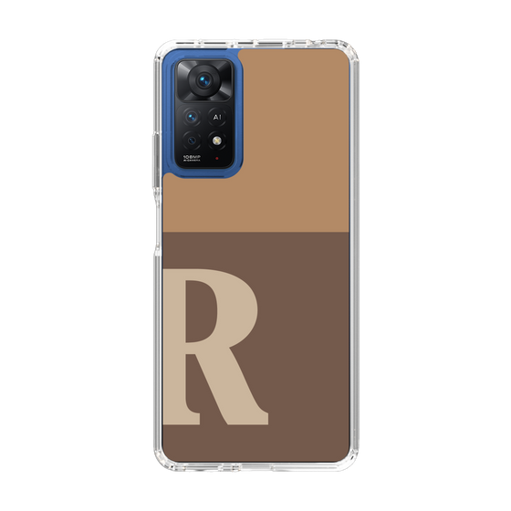 Slim Protection Case［ Original - initial two tone - R brown ］