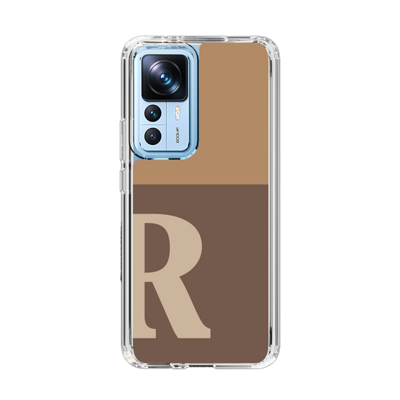 Slim Protection Case［ Original - initial two tone - R brown ］