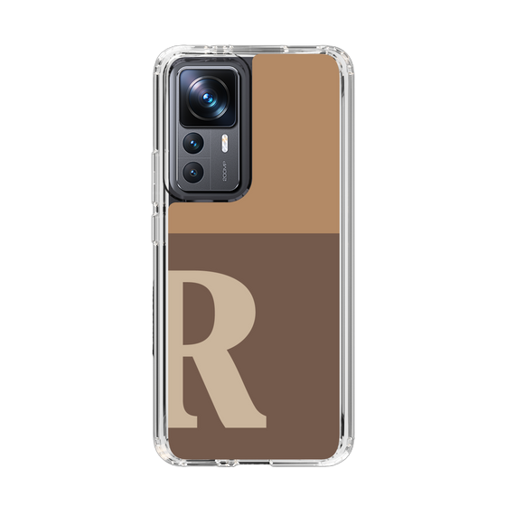 Slim Protection Case［ Original - initial two tone - R brown ］