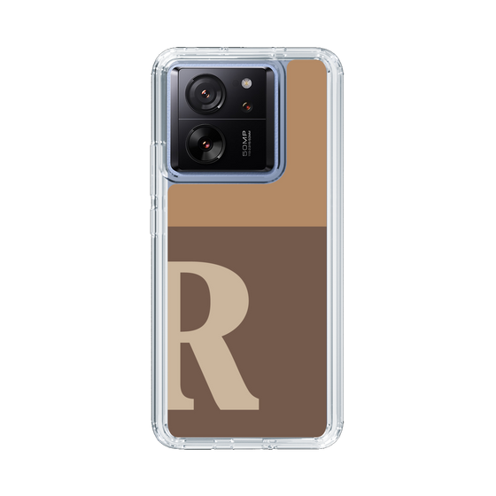 Slim Protection Case［ Original - initial two tone - R brown ］