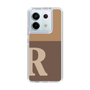 Slim Protection Case［ Original - initial two tone - R brown ］