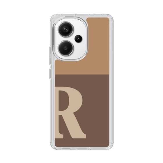 Slim Protection Case［ Original - initial two tone - R brown ］