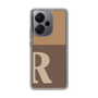 Slim Protection Case［ Original - initial two tone - R brown ］