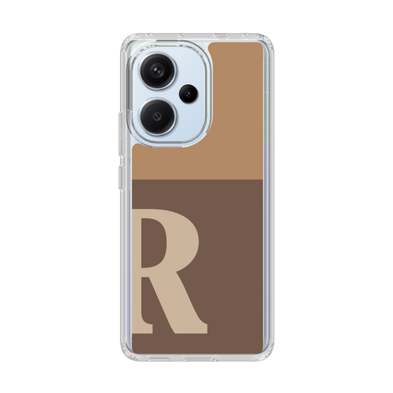 Slim Protection Case［ Original - initial two tone - R brown ］