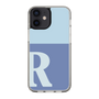 Slim Protection Case［ Original - initial two tone - R blue ］