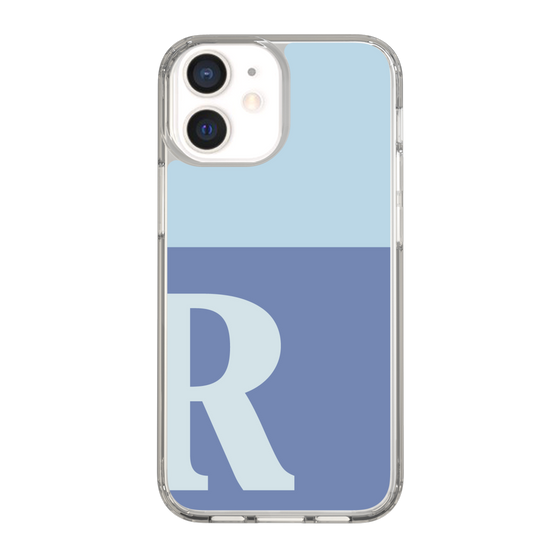 Slim Protection Case［ Original - initial two tone - R blue ］