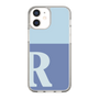 Slim Protection Case［ Original - initial two tone - R blue ］