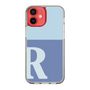 Slim Protection Case［ Original - initial two tone - R blue ］