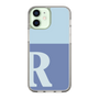 Slim Protection Case［ Original - initial two tone - R blue ］